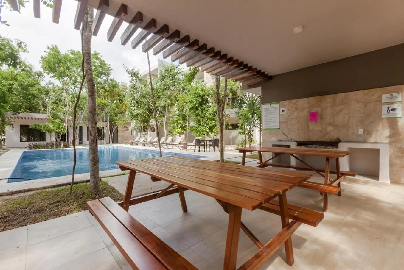 Prázdninový dům Family Condoph 10Min To Beach Wifi 200Mb Gym Playa del Carmen